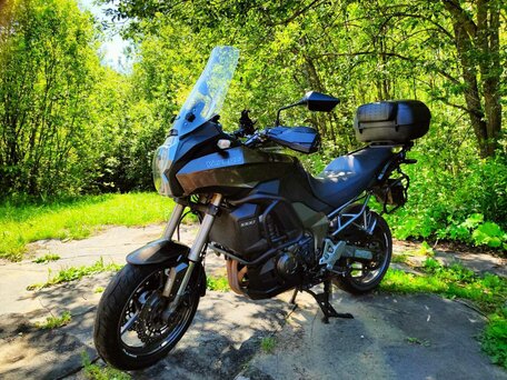 2013 Kawasaki Versys 1000, серый, 520000 рублей, вид 4