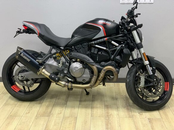 2019 Ducati Monster 821, чёрный - вид 11