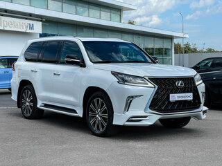 2020 Lexus LX 570 III Рестайлинг 2, белый, 8849913 рублей, вид 3