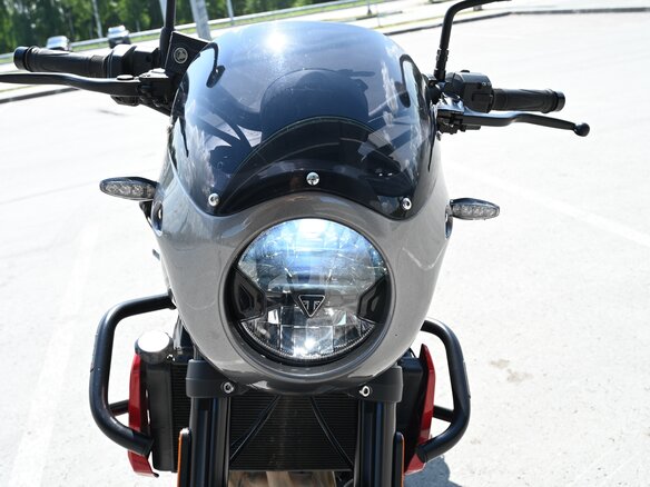2022 Triumph Trident 660, чёрный, 910000 рублей - вид 7