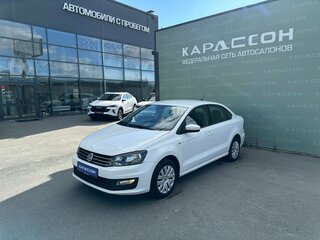 2020 Volkswagen Polo V Рестайлинг, белый, 1000000 рублей, вид 1