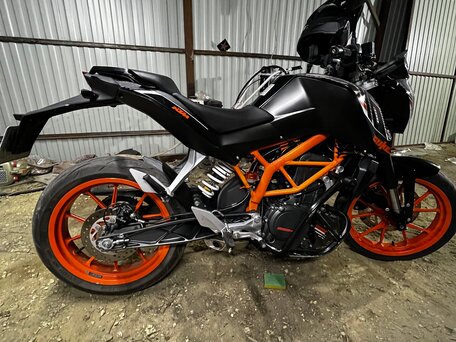 2014 KTM 390 Duke, оранжевый, 420000 рублей, вид 1