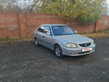 2008 Hyundai Accent ТагАЗ II, серебристый, 270000 рублей, вид 4