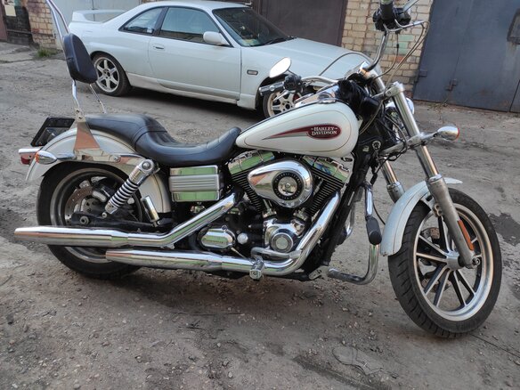 2007 Harley-Davidson Dyna Low Rider, белый, 800000 рублей - вид 14