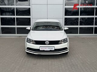 2015 Volkswagen Jetta VI Рестайлинг, белый, 1050000 рублей, вид 2