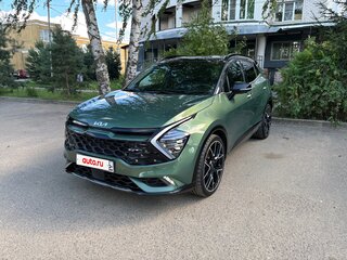 2022 Kia Sportage V, зелёный, 3600000 рублей, вид 4