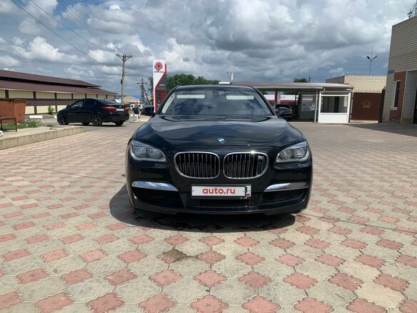 2011 BMW 7 серии 750i xDrive V (F01/F02/F04), чёрный, 2500000 рублей - вид 1