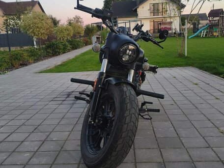 2023 Indian Scout, чёрный, 1050000 рублей, вид 4