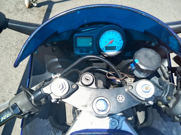 2004 Yamaha YZF-R6, синий, 389000 рублей - вид 6