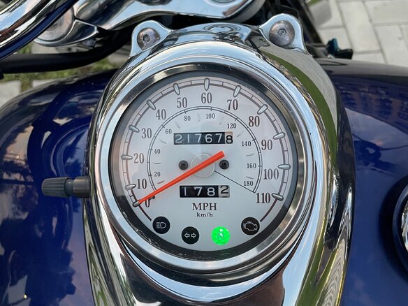 2006 Yamaha XVS650 Drag Star, синий, 580000 рублей - вид 5
