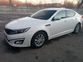 2015 Kia Optima III Рестайлинг, белый, 1450000 рублей, вид 1