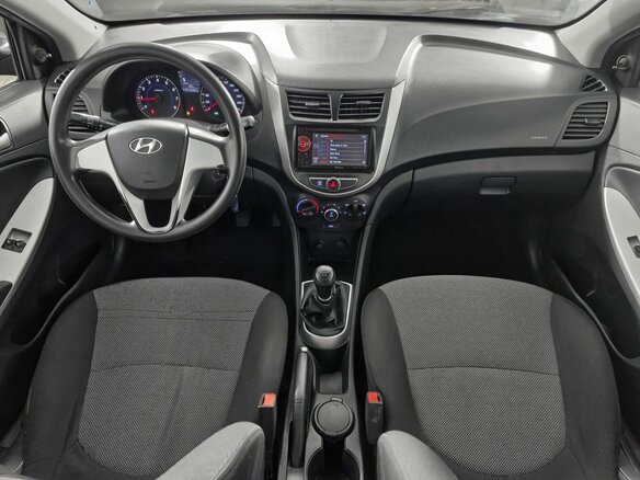 2012 Hyundai Solaris I, фиолетовый, 479000 рублей - вид 10