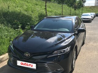 2020 Toyota Camry VIII (XV70), чёрный, 3150000 рублей, вид 1