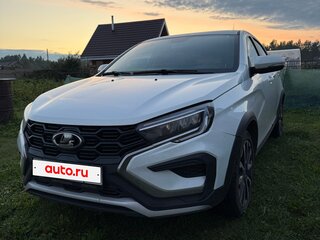2023 Lada (ВАЗ) Vesta Cross I Рестайлинг (NG), белый, 1340000 рублей, вид 1