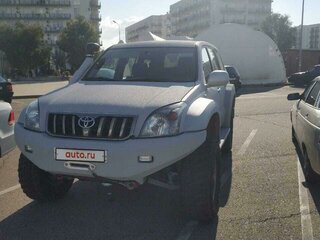 2007 Toyota Land Cruiser Prado 5-speed 120 Series Рестайлинг, серебристый, 2600000 рублей, вид 2