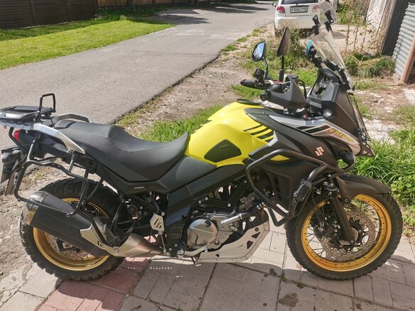 2018 Suzuki V-Strom DL 650, жёлтый, 685000 рублей