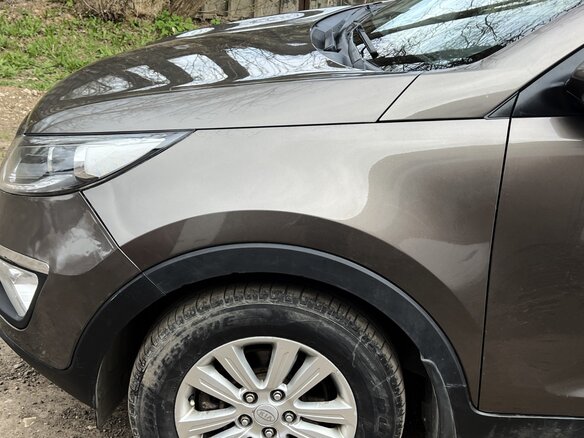 2011 Kia Sportage III, коричневый, 1250000 рублей - вид 9