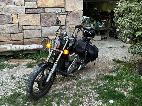 1997 Honda NV 750, чёрный, 320000 рублей, вид 3