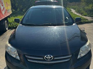 2008 Toyota Corolla X (E140, E150), чёрный, 800000 рублей, вид 1