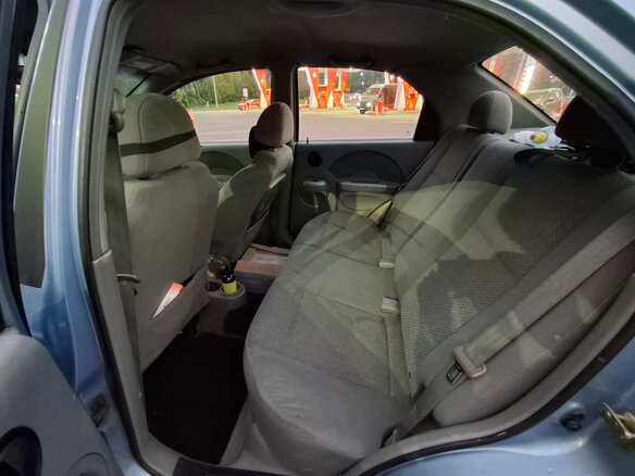 2004 Chevrolet Aveo I, синий, 230000 рублей - вид 8