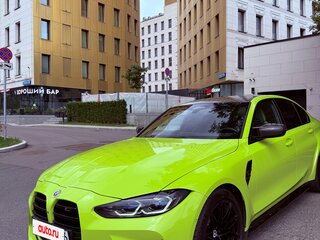 2023 BMW M3 Competition Package VI (G80), зелёный, 10369000 рублей, вид 2