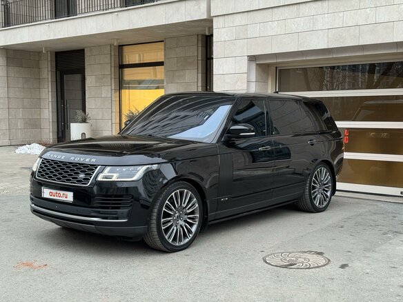2018 Land Rover Range Rover Long IV Рестайлинг, чёрный, 8000000 рублей - вид 11