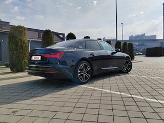 2022 Audi A6 45 TFSI V (C8) Рестайлинг, чёрный, 3450000 рублей, вид 3
