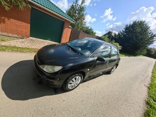 2008 Peugeot 206, чёрный, 330000 рублей, вид 1