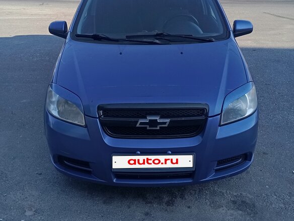 2008 Chevrolet Aveo I Рестайлинг, синий, 460000 рублей