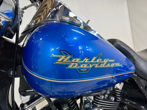 1996 Harley-Davidson Road King, синий, 510000 рублей - вид 20