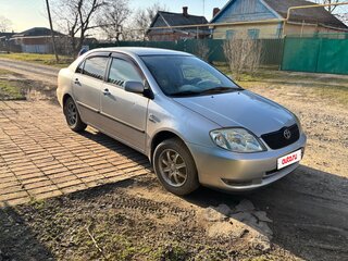 2003 Toyota Corolla IX (E120, E130), серебристый, 550000 рублей, вид 2