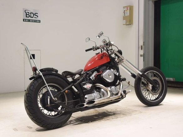 1997 Yamaha XVS400 Drag Star, красный, 274000 рублей - вид 2