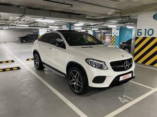 2017 Mercedes-Benz GLE Coupe 350 d I (C292), белый, 5550000 рублей, вид 4