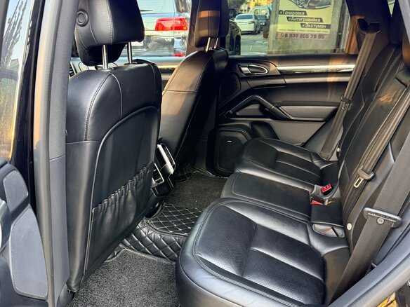 2017 Porsche Cayenne Diesel II Рестайлинг (958), чёрный - вид 6
