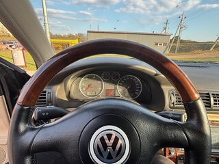 2000 Volkswagen Passat B5, чёрный, 370000 рублей, вид 3