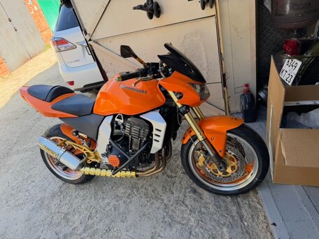 2004 Kawasaki Z 1000, оранжевый, 515000 рублей, вид 3