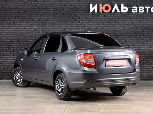 2020 Lada (ВАЗ) Granta I Рестайлинг, серый - вид 6