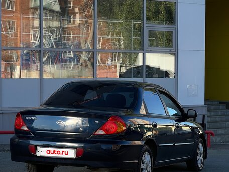 2007 Kia Spectra I Рестайлинг 2, синий, 190000 рублей, вид 4