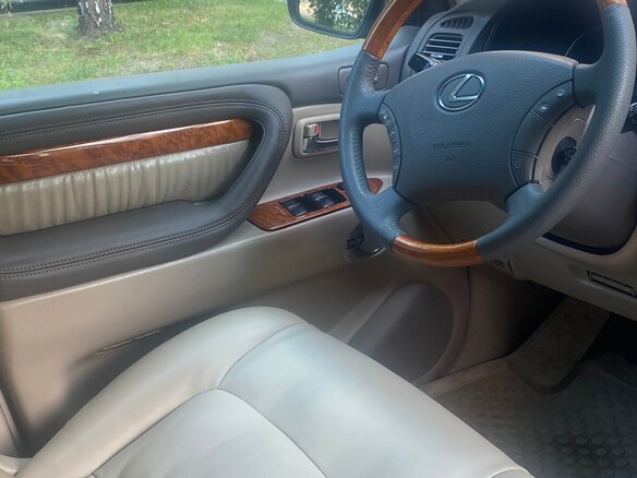2004 Lexus LX 470 II Рестайлинг, чёрный, 2300000 рублей - вид 8
