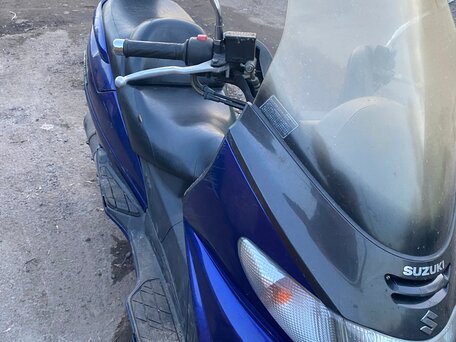 1999 Suzuki Burgman (SkyWave) 250, синий, 100000 рублей, вид 4