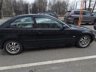 2002 BMW 3 серии Compact 316i IV (E46) Рестайлинг, чёрный, 700000 рублей, вид 4