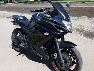 2012 Yamaha FZ6, чёрный, 400000 рублей, вид 1