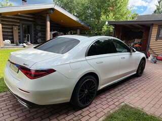 2021 Mercedes-Benz S-Класс 400 d 4MATIC VII (W223), белый, 8500000 рублей, вид 4