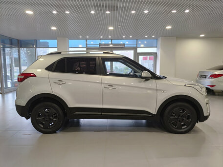 2021 Hyundai Creta I Рестайлинг, серебристый, 1737000 рублей, вид 4