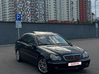 2001 Mercedes-Benz C-Класс 320 II (W203), синий, 390000 рублей, вид 1