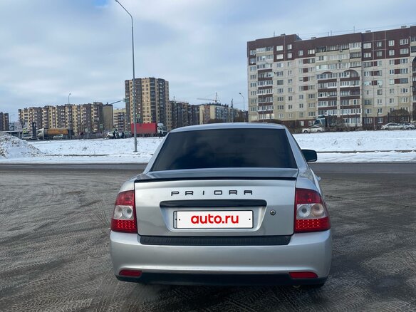 2013 Lada (ВАЗ) Priora I, серебристый, 440000 рублей - вид 1