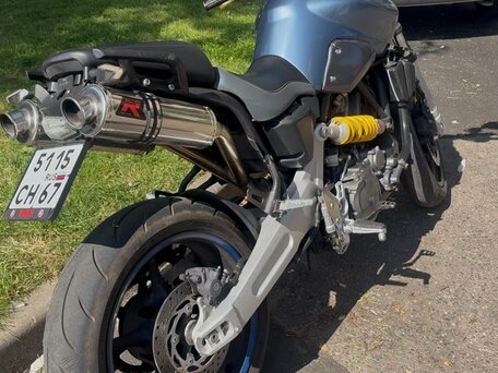 2007 Yamaha MT-03, синий, 300000 рублей, вид 3