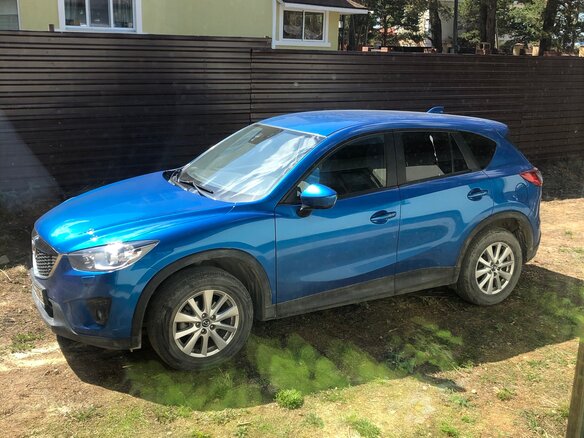 2013 Mazda CX-5 I, синий, 1800000 рублей - вид 12