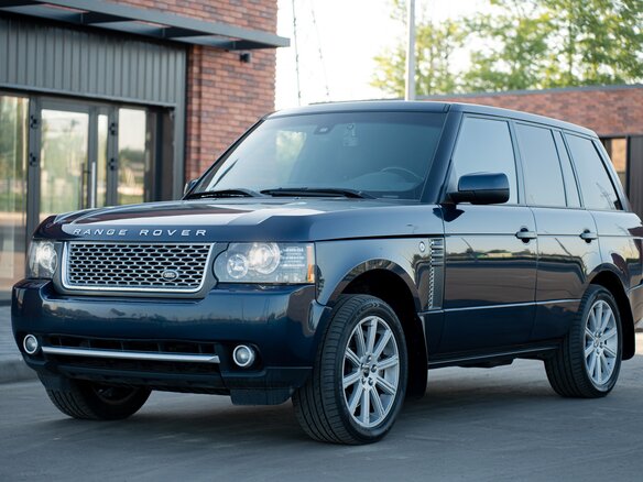 2010 Land Rover Range Rover Supercharged III Рестайлинг 2, синий - вид 1