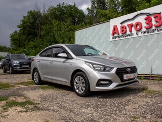 2019 Hyundai Solaris II, серебристый, 1239000 рублей, вид 1